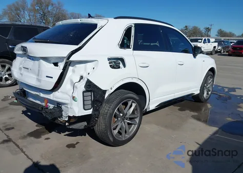 2025 Audi Q3 Premium 45 Tfsi S Line Quattro Tiptronic from USA, damaged, VIN WA1DECF3XS1083224